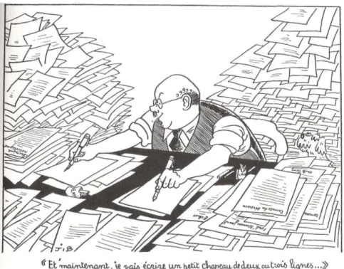 Fig. 1  Cartoon of Paul Colin, Le nouveau journal (31 August 1943) 