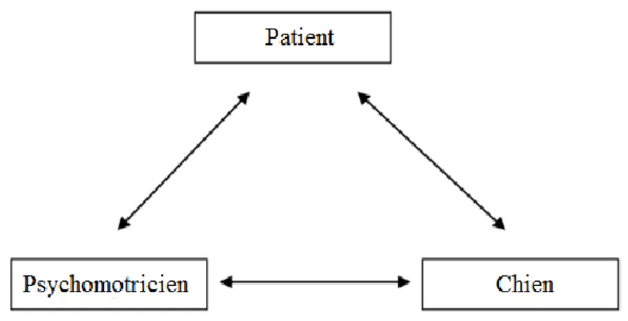 Figure 1: La relation triangulaire 