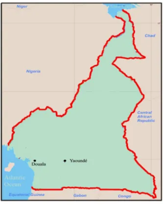 Fig. 1. Location of the city studied.