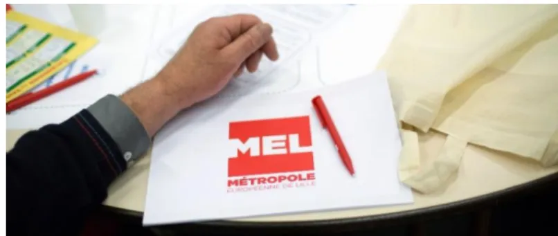 Figure 3 : Logo de la MEL au 1 er  janvier 2017 