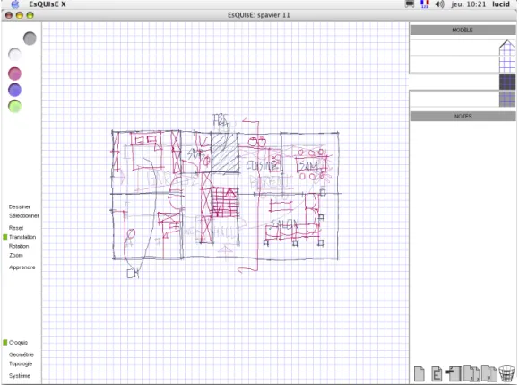 Figure 9 :  New EsQUIsE drawing interface