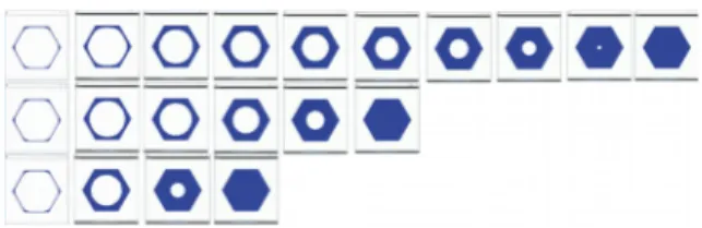 Figure   1   shows   the   filling   of   a   hexagonal channel   for   various   channel   diameters   over (computed) time