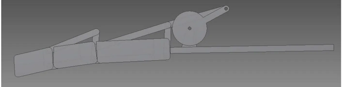 Figure 13. Position initiale du doigt Les limites du doigt 