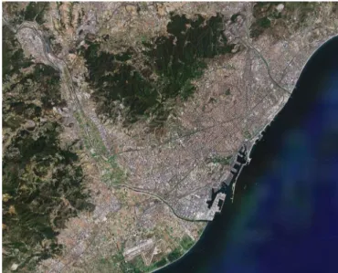 Figure A. 1  La ville de Barcelone. Tirée de PopulationData, 2009a. 