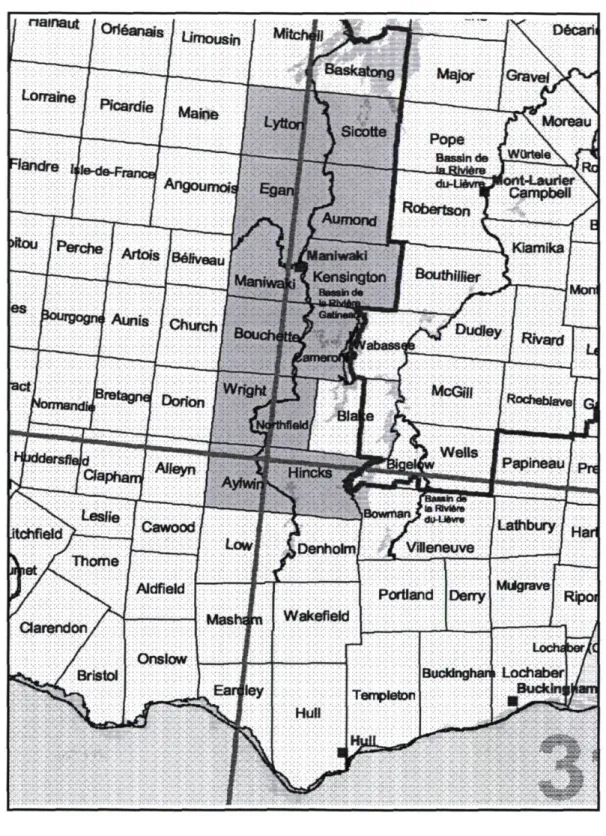 Figure 1 : Territoire à l'étude  19 