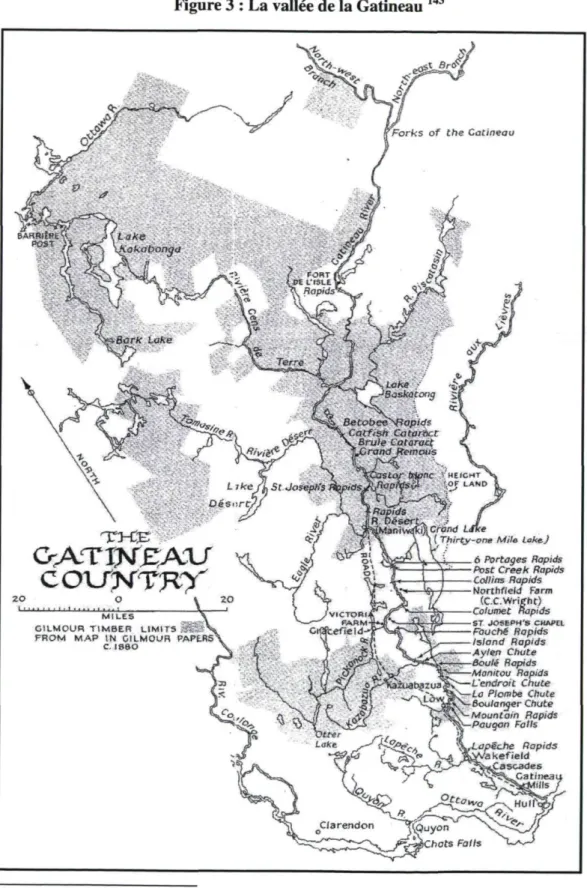 Figure 3 : La vallée de la Gatineau  143 