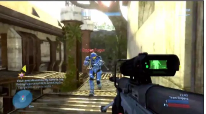 Figure  5  -  Screenshot  of  the  video  Eternity  Pro  Gaming – Halo 3 Montage (by FulRoro, 2011) 