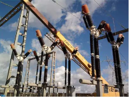 Figure 17- Disjoncteur 220 kV à démonter 