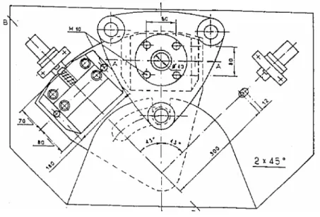 Figure 1-6 : Plateau de fixation de moule 