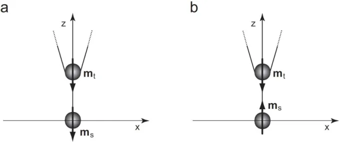 Figure 15 -  Sketch illustrating the simplest model for describing the the tip-sample interaction
