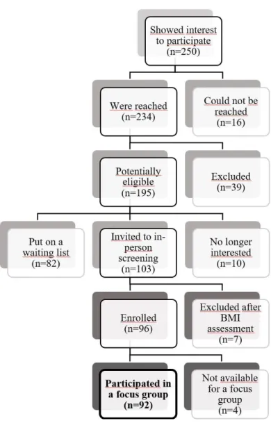 Figure 1. Flowchart of the participants’ recruitment 