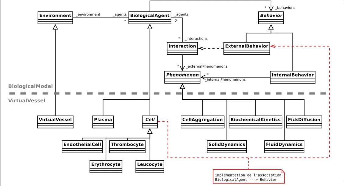 Figure 2.11 – Le mod`ele de vaisseau sanguin dans son int´egralit´e.