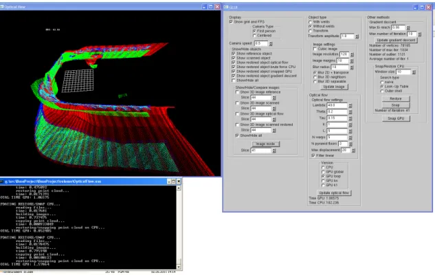 Figure 4.1: User interface in object mode