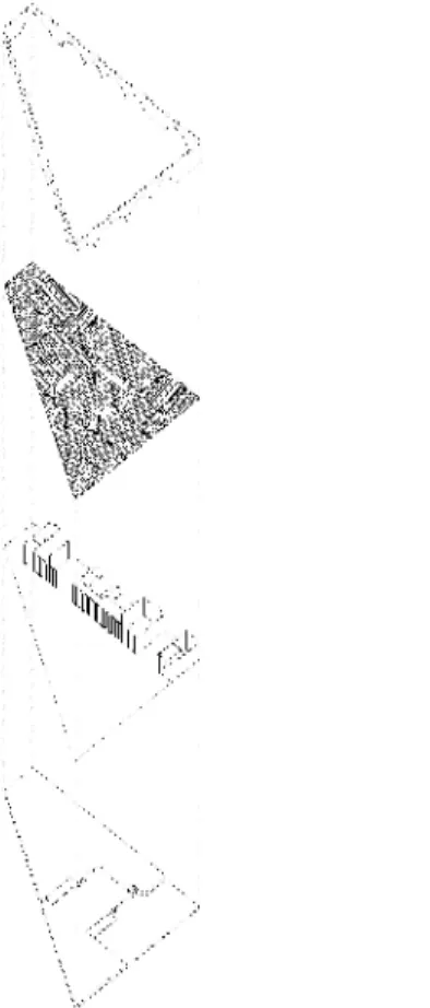 Figure   3.   Morlanwelz,   exploded   axonometric  view (AgwA 2012)