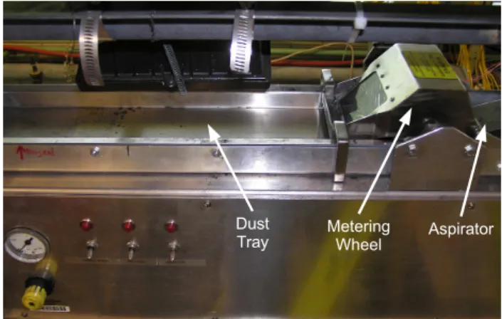 Figure 2: Field installed heat exchanger demonstrating large amount of fibrous loading