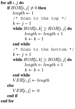 Fig. 1. Program fragment for building  .