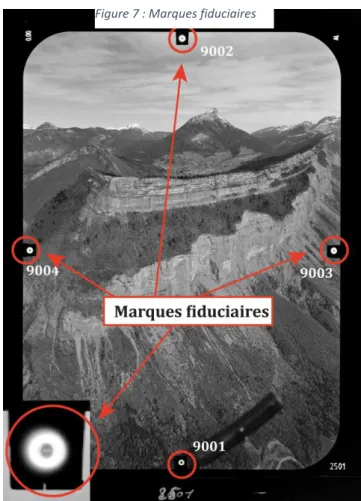 Tableau 1: caractéristiques de la prise de vue 