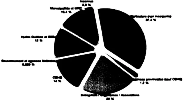 Figure 4 -  Les proprietaires de barrages au Quebec, par type
