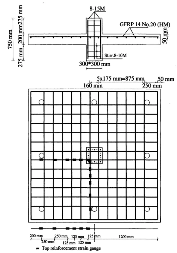 Figure 3.15:  Specimen G(i.2)200  [reference slab o f Group II (1)]