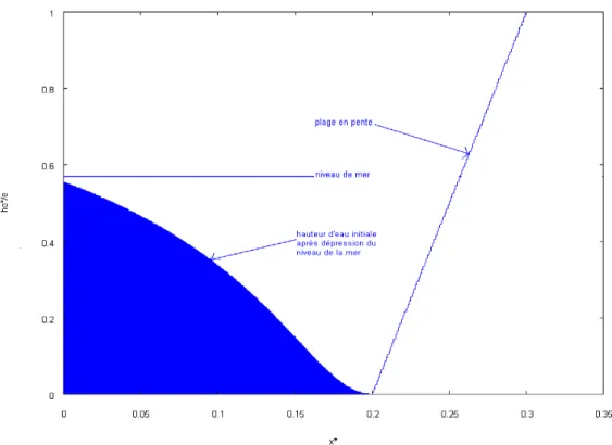 Fig. 4 – Condition initiale du cas test Greenspan Carrier.