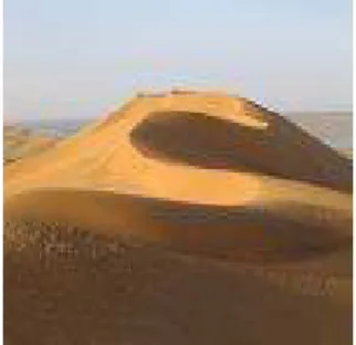 Figure 1  Chaîne de montagnes suisse Figure 2  Dune rose au Niger
