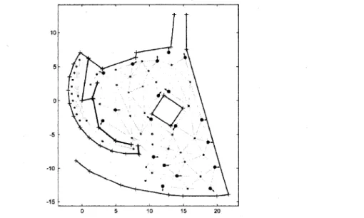 Figure 2.4: RoboX's representation of the Robotics exhibition at Expo.02 [75] 