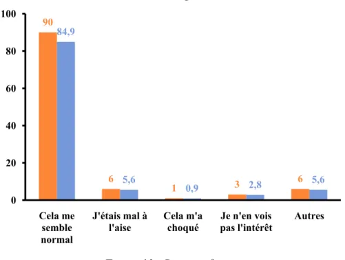 Figure 13 : Ressenti face au questionnaire. 