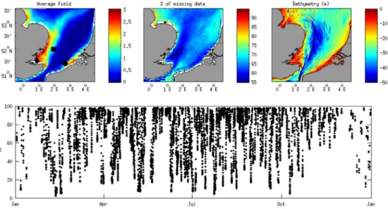 Fig. 2. Example of difference between two turbidity snapshots (15 min difference) on 18 October 2008
