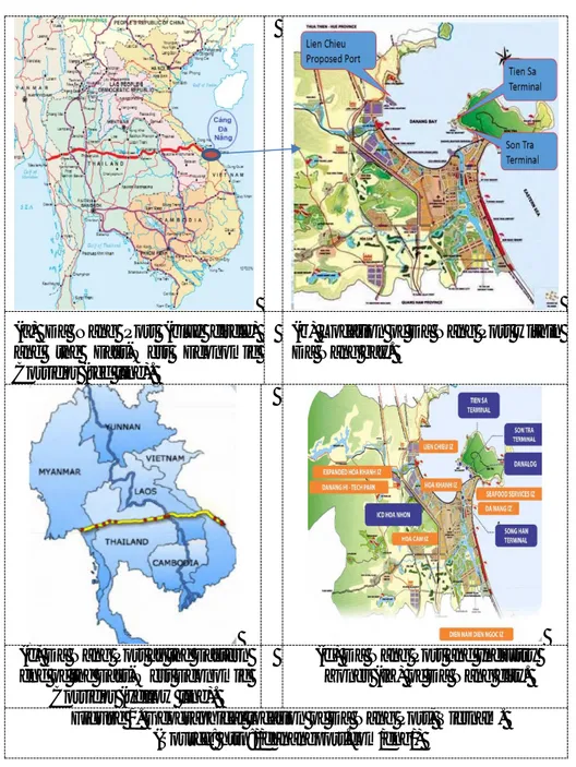 Figure 1. Geographical location of Da Nang Port, Vietnam. 