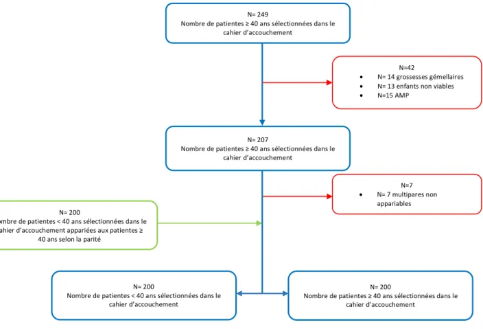Figure 1 : Diagramme de flux 