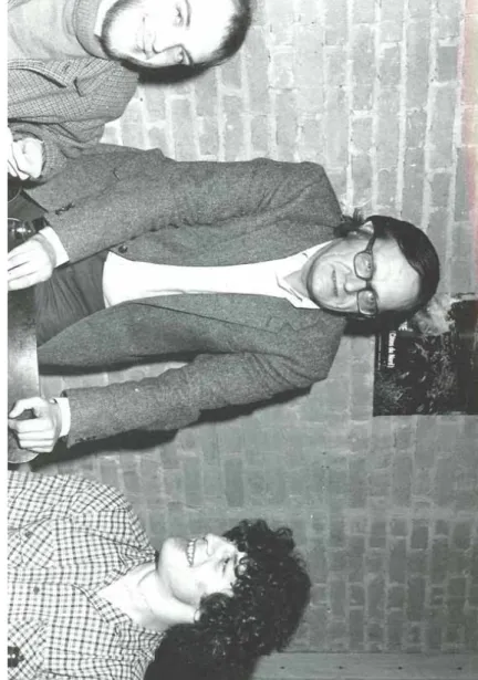 Fig.  4Allen Ginsberg, Liège, février 1983.  Fig.  5Jacques Izoar d et Adonis, décembr e 1989