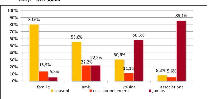Figure 9 : Lien social.