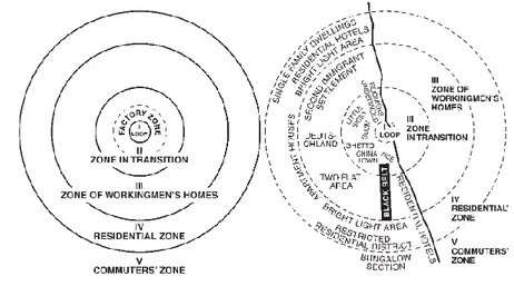 Figure 4: Urban Ecology (Source: Burgess, 1925)                                                             