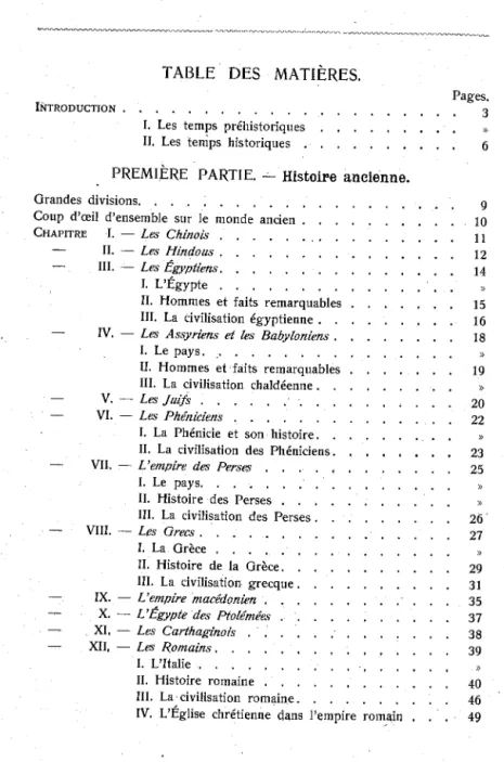 TABLE  DES  MATIÈRES. 