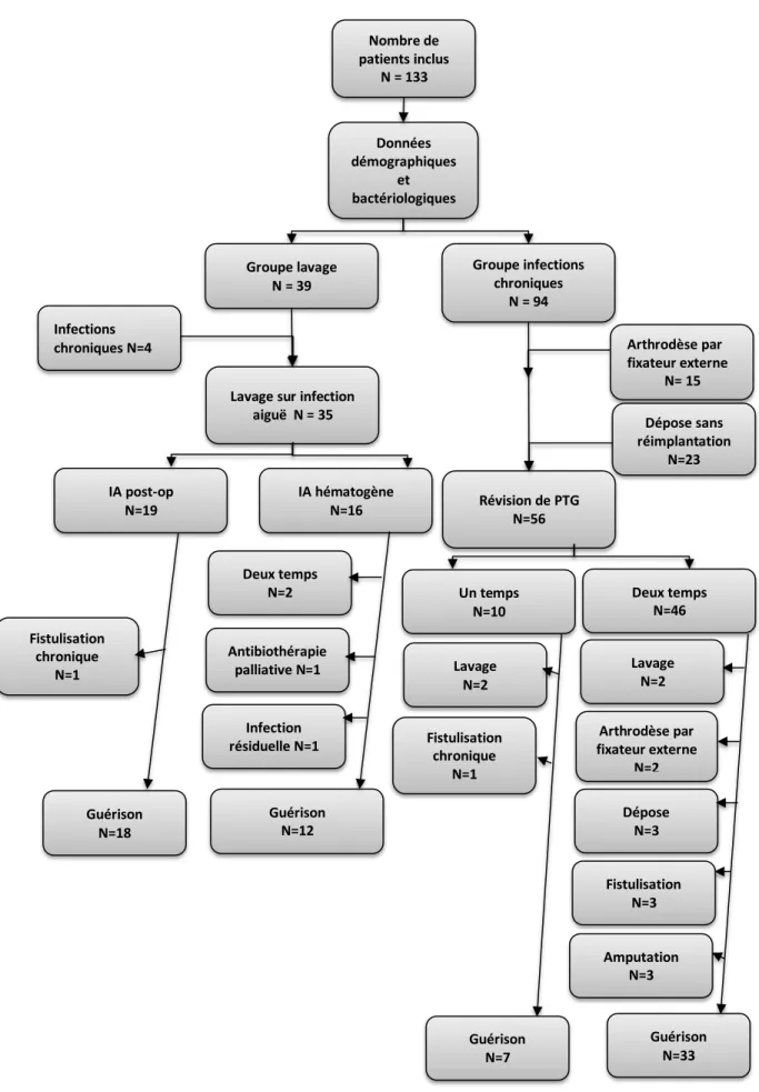 Figure 1 : Diagramme de flux 