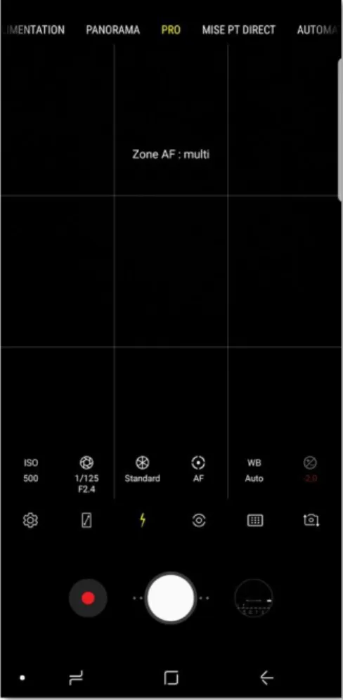 Figure 5 : Autofocus multicentrique,  archives personnelles