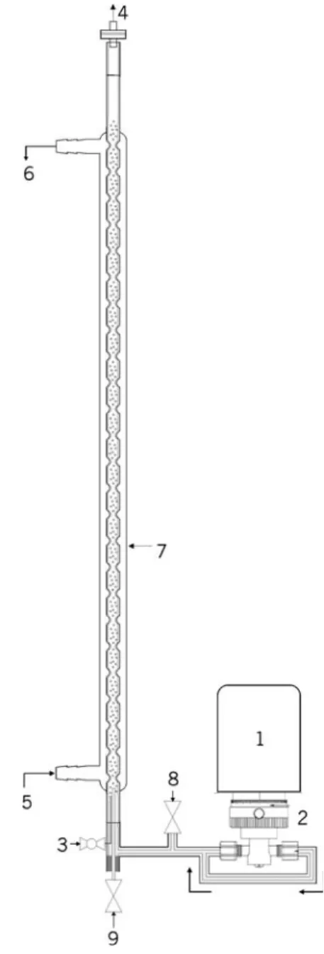 Fig. 2. Experimental set-up used in batch biotransformations.