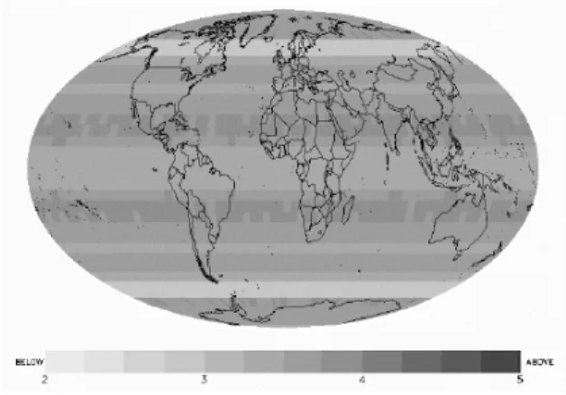 Fig. 1 Vertical accuracy obtainable with GALILEO MEO (Medium Earth  Orbit) constellation (Ranges 2-5 meters) 