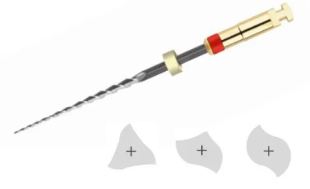 Fig. 1 : Coupes One Shape (Micro Mega, France) 