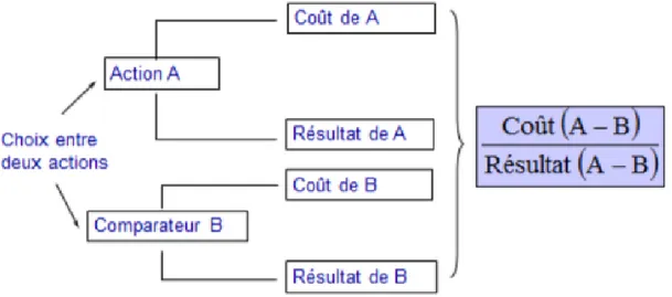 Figure 6 : Ratio Différentiel Coût-Résultats (RDCR) 
