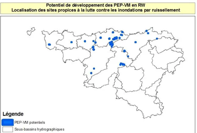 Figure 6. Potentiel de développement des PEP-VM en RW 