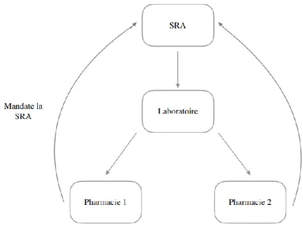 Figure 6 - Schéma explicatif du fonctionnement des SRA