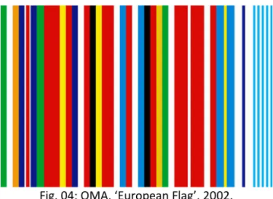 Fig. 04: OMA, ‘European Flag’, 2002. 
