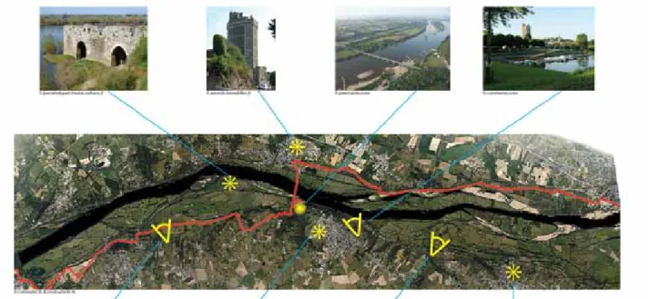 Figure 18  : En quête de potentiels positifs à l’échelle d’une séquence de l’atlas du paysage