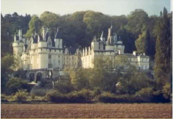 Figure  8:Château  d’Ussé  ou  de  la  « Belle  au  bois  dormant » (source, CCPAR, 2011) 