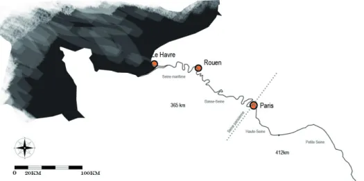 Figure 8. De la source à la mer, De Paris au Havre - Voyage en Seine. (Source: Ingrid Saumur, 2009)