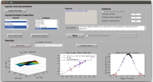 Figure 12. Main window of the GPExp graphical user interface (GUI).