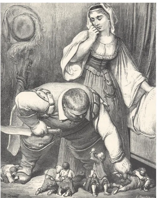 Figure 1.2  Doré illustrant Le Petit Poucet de Perrault