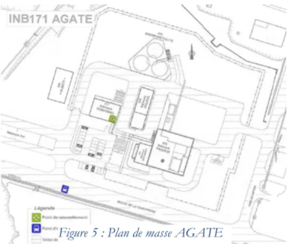Figure 4 : Plan de masse de La Rotonde 