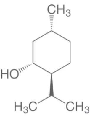 Figure 15: linalol  Figure 14 : menthol 